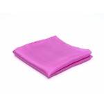 Pochette zijde hardrose
